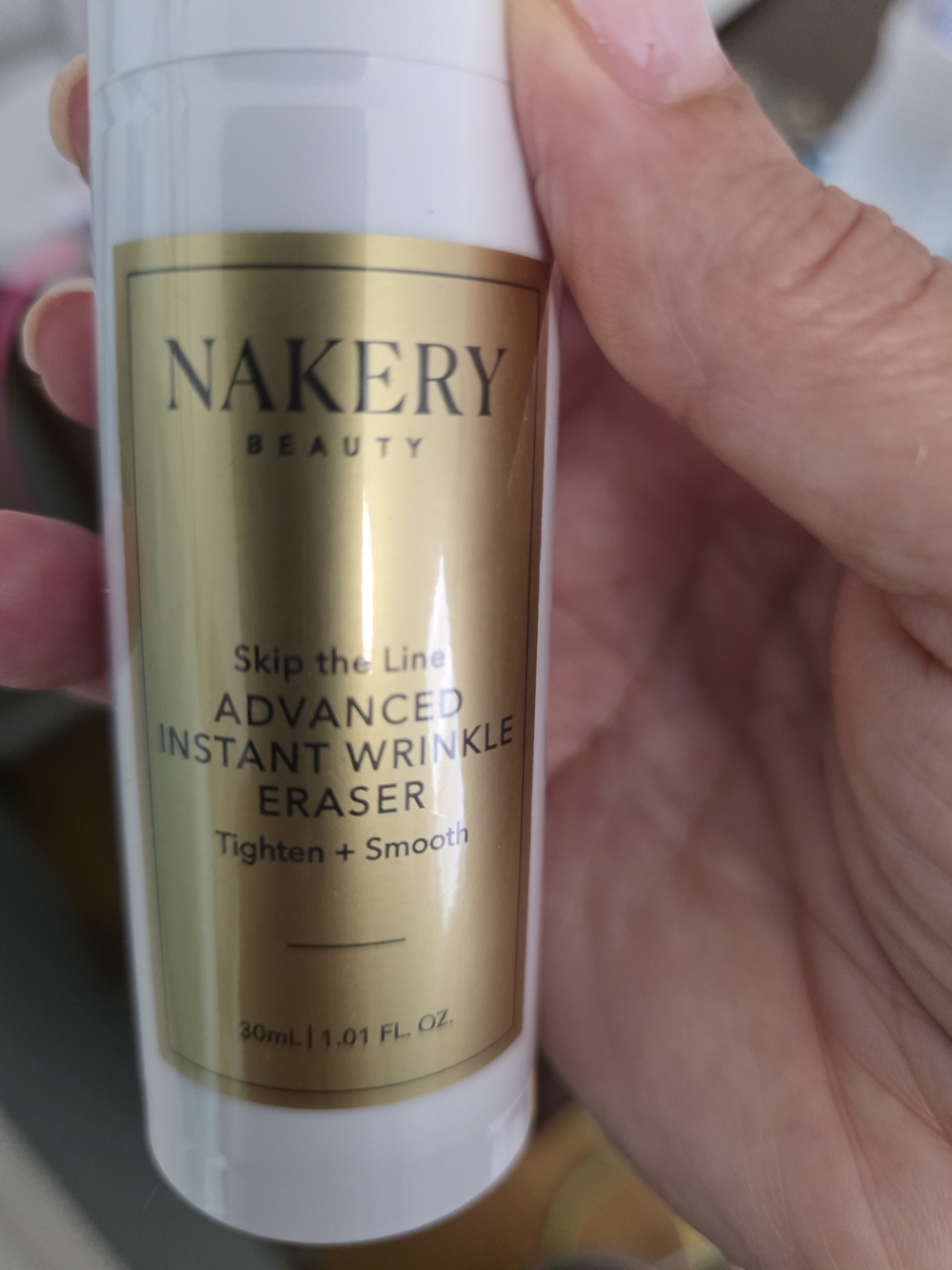 Nakery Beauty Advanced Instant Wrinkle Eraser Primer – Gold
